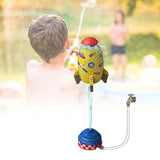 Maxbell Summer Rocket Sprinkler Toy Water Pressure Lift Toy for Beach Party Backyard