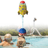 Maxbell Summer Rocket Sprinkler Toy Water Pressure Lift Toy for Beach Party Backyard