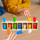 Maxbell Color Matching Game Kit Bottle Guessing Game for School Living Room Children