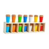 Maxbell Color Matching Game Kit Bottle Guessing Game for School Living Room Children