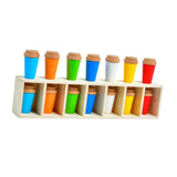 Maxbell Color Matching Game Kit Bottle Guessing Game for School Living Room Children