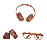 Maxbell Doll Rain Boots Elegant Comfortable Doll Accessories for 6.69'' Doll brown