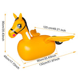 Maxbell Kid Bouncy Horse Toy Gift Kids Jumping Animal Toys for Park Activity Holiday
