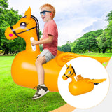Maxbell Kid Bouncy Horse Toy Gift Kids Jumping Animal Toys for Park Activity Holiday