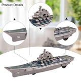 Maxbell Aircraft Carrier Model Creative Warship Model Toy for Boys Kids Party Favors