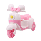 Maxbell Mini Doll Motorcycle Decor Funny Miniature Motorcycle Model Girls Collection