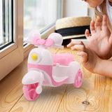 Maxbell Mini Doll Motorcycle Decor Funny Miniature Motorcycle Model Girls Collection
