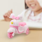 Maxbell Mini Doll Motorcycle Decor Funny Miniature Motorcycle Model Girls Collection