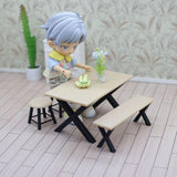 Maxbell 1/12 Scale Dollhouse Decorations for Photo Props Model Train Micro Landscape