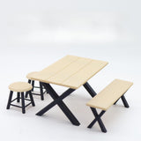 Maxbell 1/12 Scale Dollhouse Decorations for Photo Props Model Train Micro Landscape
