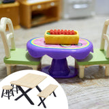 Maxbell 1/12 Scale Dollhouse Decorations for Photo Props Model Train Micro Landscape