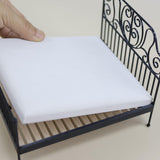 Maxbell 1/12 Pretend Play Toy Vintage Lifelike Miniature Bed for Kids Girls Children black