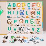 Maxbell Learning Letters Numbers Alphabet Learning Toys for 3+ Year Old Kindergarten
