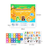 Maxbell Learning Letters Numbers Alphabet Learning Toys for 3+ Year Old Kindergarten