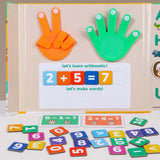 Maxbell Learning Letters Numbers Alphabet Learning Toys for 3+ Year Old Kindergarten