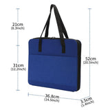 Maxbell Toy Car Organizer Case 52 Slots Felt Carrier for Kids Model Cars Collectible Blue