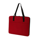 Maxbell Toy Car Organizer Case 52 Slots Felt Carrier for Kids Model Cars Collectible Red