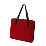 Maxbell Toy Car Organizer Case 52 Slots Felt Carrier for Kids Model Cars Collectible Red