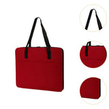 Maxbell Toy Car Organizer Case 52 Slots Felt Carrier for Kids Model Cars Collectible Red