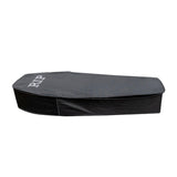 Maxbell Halloween Props Coffin Spooky Life Size with Lid for Graveyard Lawn Cemetery