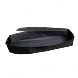 Maxbell Halloween Props Coffin Spooky Life Size with Lid for Graveyard Lawn Cemetery