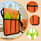 Maxbell Gardening Tool Waist Bag Oxford Cloth Adjustable Heavy Duty Garden Tool Belt