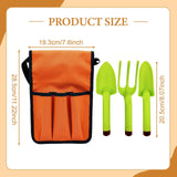 Maxbell Gardening Tool Waist Bag Oxford Cloth Adjustable Heavy Duty Garden Tool Belt