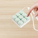 Maxbell Keyboard Fidget Toy Gift Fun Sturdy Accessory Portable for Lover Phone Charm Green