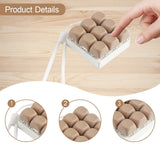 Maxbell Keyboard Fidget Toy Gift Fun Sturdy Accessory Portable for Lover Phone Charm Brown