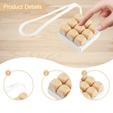 Maxbell Keyboard Fidget Toy Gift Fun Sturdy Accessory Portable for Lover Phone Charm Light Orange