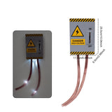 Maxbell Halloween Prank Prop Simulated High Voltage Switch Versatile Touch Activated