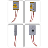 Maxbell Halloween Prank Prop Simulated High Voltage Switch Versatile Touch Activated