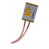 Maxbell Halloween Prank Prop Simulated High Voltage Switch Versatile Touch Activated