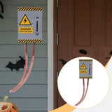 Maxbell Halloween Prank Prop Simulated High Voltage Switch Versatile Touch Activated