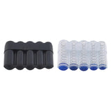 Maxbell Coin Storage Dispenser 10ct, 20ct, 50ct, 1euro, 2 Euro Portable Coins Holder black