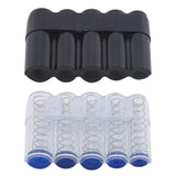 Maxbell Coin Storage Dispenser 10ct, 20ct, 50ct, 1euro, 2 Euro Portable Coins Holder black
