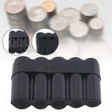 Maxbell Coin Storage Dispenser 10ct, 20ct, 50ct, 1euro, 2 Euro Portable Coins Holder black