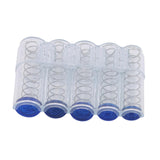 Maxbell Coin Storage Dispenser 10ct, 20ct, 50ct, 1euro, 2 Euro Portable Coins Holder clear