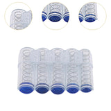 Maxbell Coin Storage Dispenser 10ct, 20ct, 50ct, 1euro, 2 Euro Portable Coins Holder clear