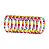 Maxbell 10x Hawaiian Party Leis Tropical Flower Necklace for Stage Performance Beach A