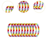 Maxbell 10x Hawaiian Party Leis Tropical Flower Necklace for Stage Performance Beach A