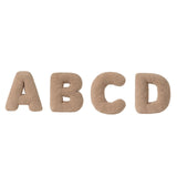 Maxbell Letter Pillow Comfortable Alphabet Pillows for Couch Living Room Home Office A