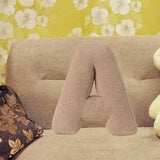 Maxbell Letter Pillow Comfortable Alphabet Pillows for Couch Living Room Home Office A