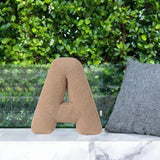 Maxbell Letter Pillow Comfortable Alphabet Pillows for Couch Living Room Home Office A