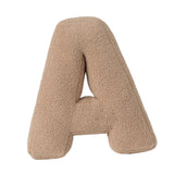 Maxbell Letter Pillow Comfortable Alphabet Pillows for Couch Living Room Home Office A