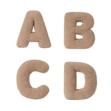 Maxbell Letter Pillow Comfortable Alphabet Pillows for Couch Living Room Home Office A