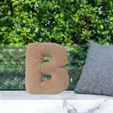 Maxbell Letter Pillow Comfortable Alphabet Pillows for Couch Living Room Home Office B