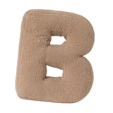 Maxbell Letter Pillow Comfortable Alphabet Pillows for Couch Living Room Home Office B