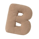 Maxbell Letter Pillow Comfortable Alphabet Pillows for Couch Living Room Home Office B