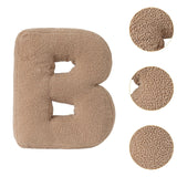 Maxbell Letter Pillow Comfortable Alphabet Pillows for Couch Living Room Home Office B